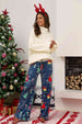 Christmas Straight Leg Pants Bazaarbey