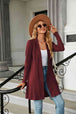 Long Sleeve  Cardigan Trendsi