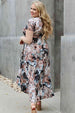 Heimish Give Me Roses Full Size Floral Maxi Wrap Dress -BazaarBey - www.shopbazaarbey.com