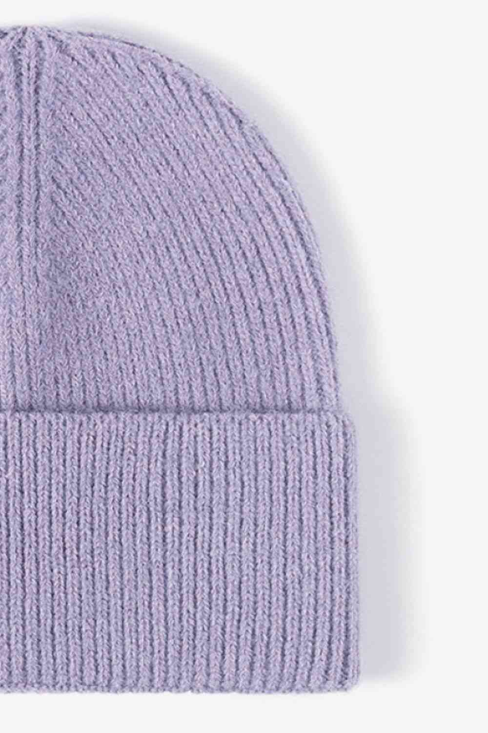 Warm In Chilly Days Knit Beanie Trendsi