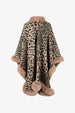 Leopard Open Front Poncho Bazaarbey