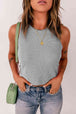 Round Neck Tank Top Bazaarbey