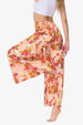 Floral Tie-Waist Tiered Culottes Bazaarbey