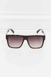 Tortoiseshell Square Full Rim Sunglasses Trendsi