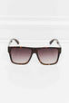 Tortoiseshell Square Full Rim Sunglasses Trendsi