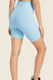 Seamless High-Rise Wide Waistband Biker Shorts Trendsi