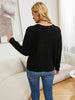  Button Down Rib-Knit Reversible Sweater Bazaarbey