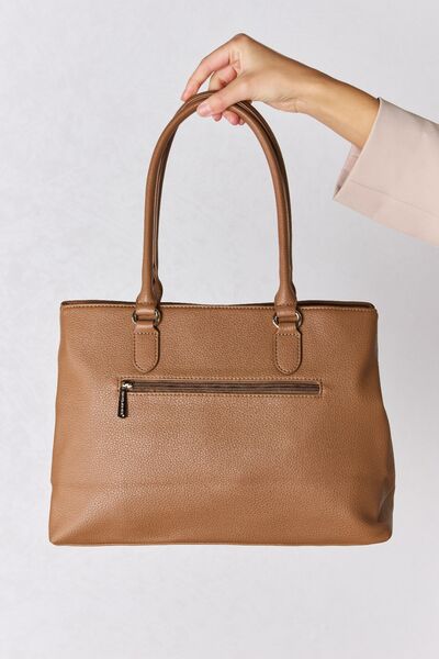 David Jones Structured Leather Handbag Bazaarbey