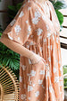 Floral V-Neck Pocket A-Line Dress -BazaarBey - www.shopbazaarbey.com