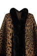 Leopard Open Front Poncho Bazaarbey