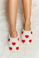 dy Printed Plush Slide Slippers Trendsi