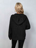 Button-Down Long Sleeve Hooded Sweater Bazaarbey