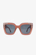 Inlaid Rhinestone ycarbonate Sunglasses Trendsi