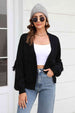   Trim Open Front Cardigan Trendsi