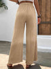  High Waist Wide Leg Pants Bazaarbey