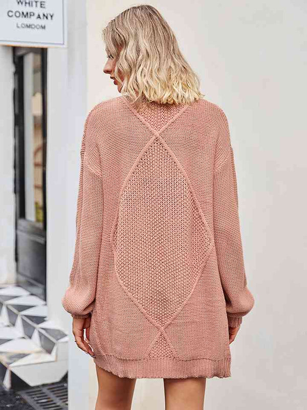  Long Sleeve Cardigan Trendsi