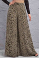 Animal Print High-Rise Culottes Bazaarbey