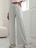 V-Waist Wide Leg Pants Bazaarbey