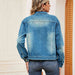 Washed Denim Jacket Bazaarbey