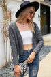  Cuffed Cropped Cardigan Bazaarbey