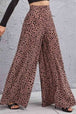 Animal Print High-Rise Culottes Bazaarbey