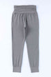 High-Rise Wide Waistband Joggers Bazaarbey