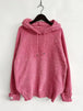 Drawstring Long Sleeve  Hooded Sweater Bazaarbey