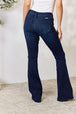   Mid Rise Flare Jeans Trendsi