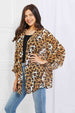 dy Wild Muse  Animal Print Kimono in Camel Bazaarbey