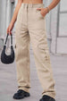  Long Straight Leg Jeans with Pockets Trendsi