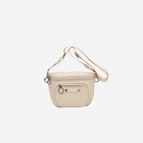 Texture PU Leather Crossbody Bag Trendsi