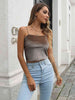 Straight Neck Cropped Cami Bazaarbey