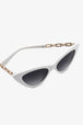 Chain Detail Cat-Eye Sunglasses Bazaarbey