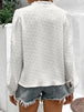   Lace Trim Long Sleeve Shirt Bazaarbey