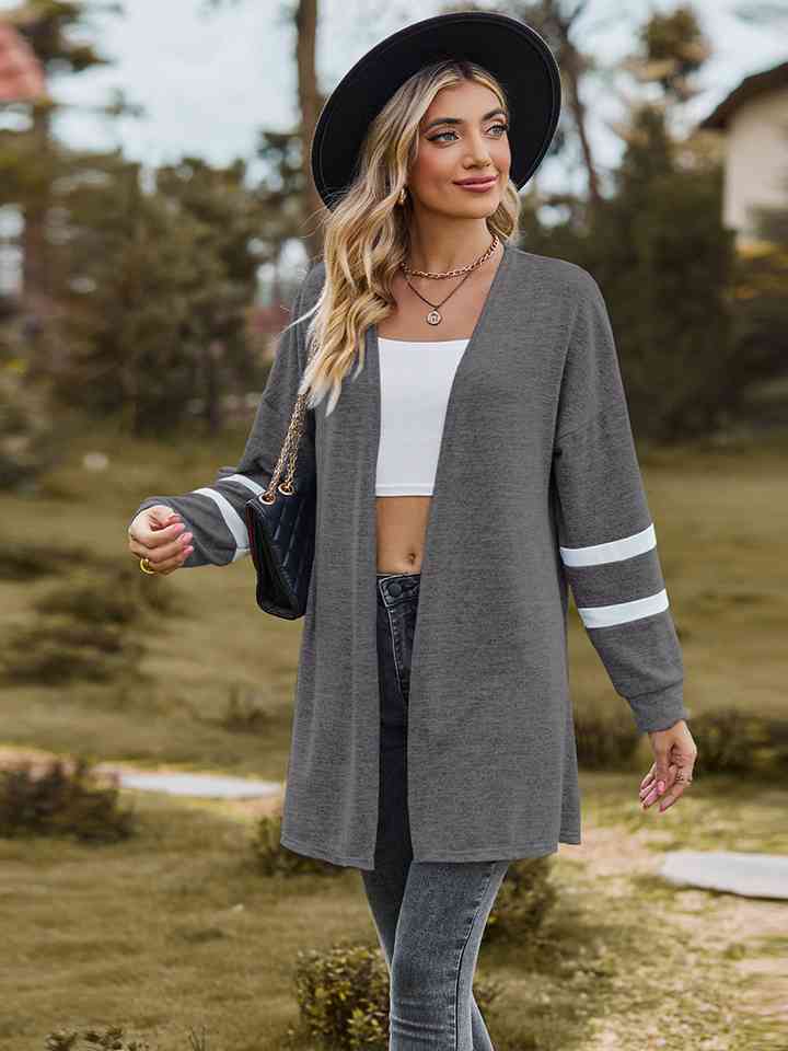 Long Sleeve Cardigan Trendsi