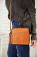  PU Leather Crossbody Bag with Tassel Trendsi