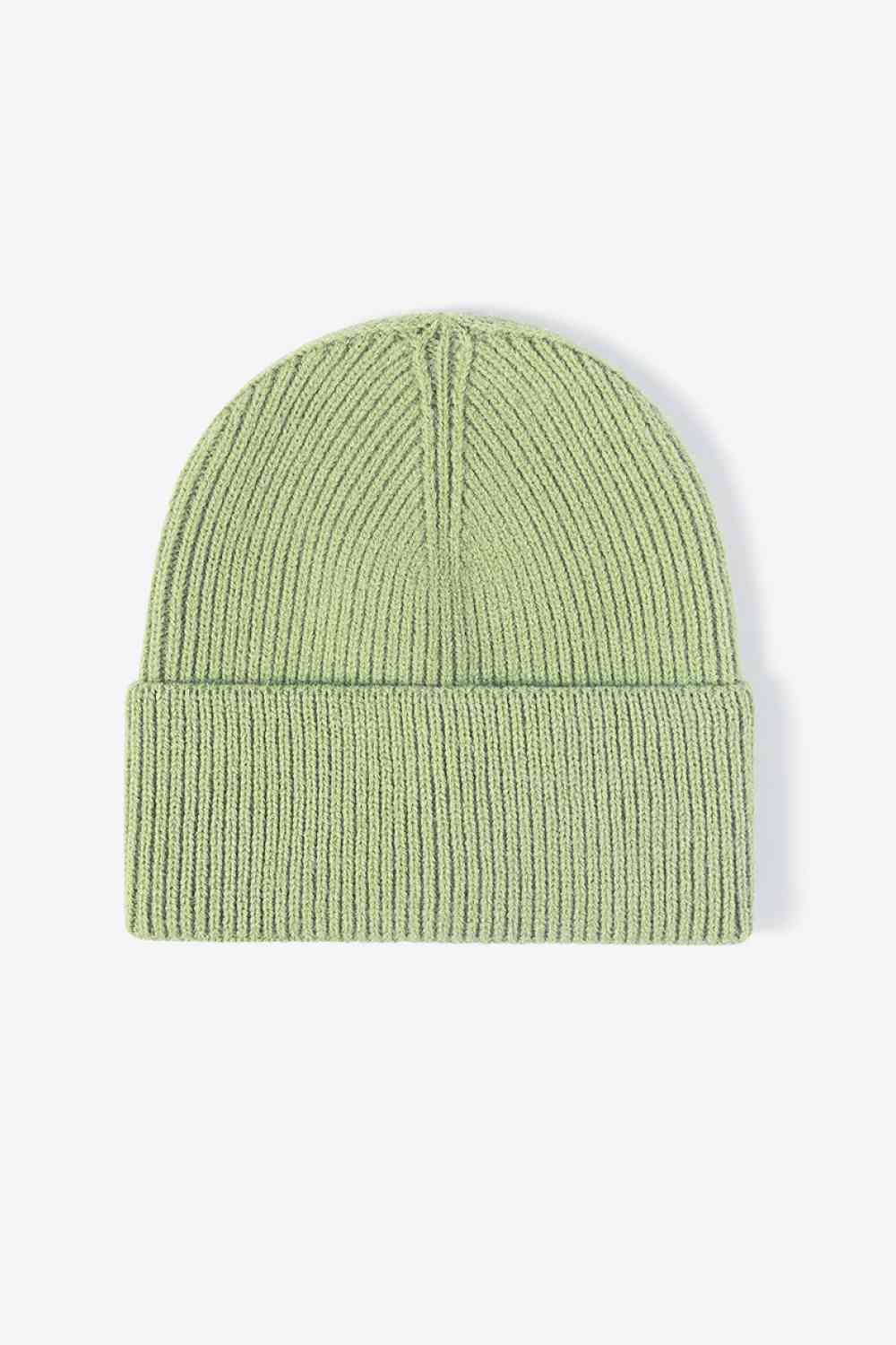 Warm In Chilly Days Knit Beanie Trendsi