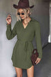 Belted  High-Low Shirt Dress -BazaarBey - www.shopbazaarbey.com