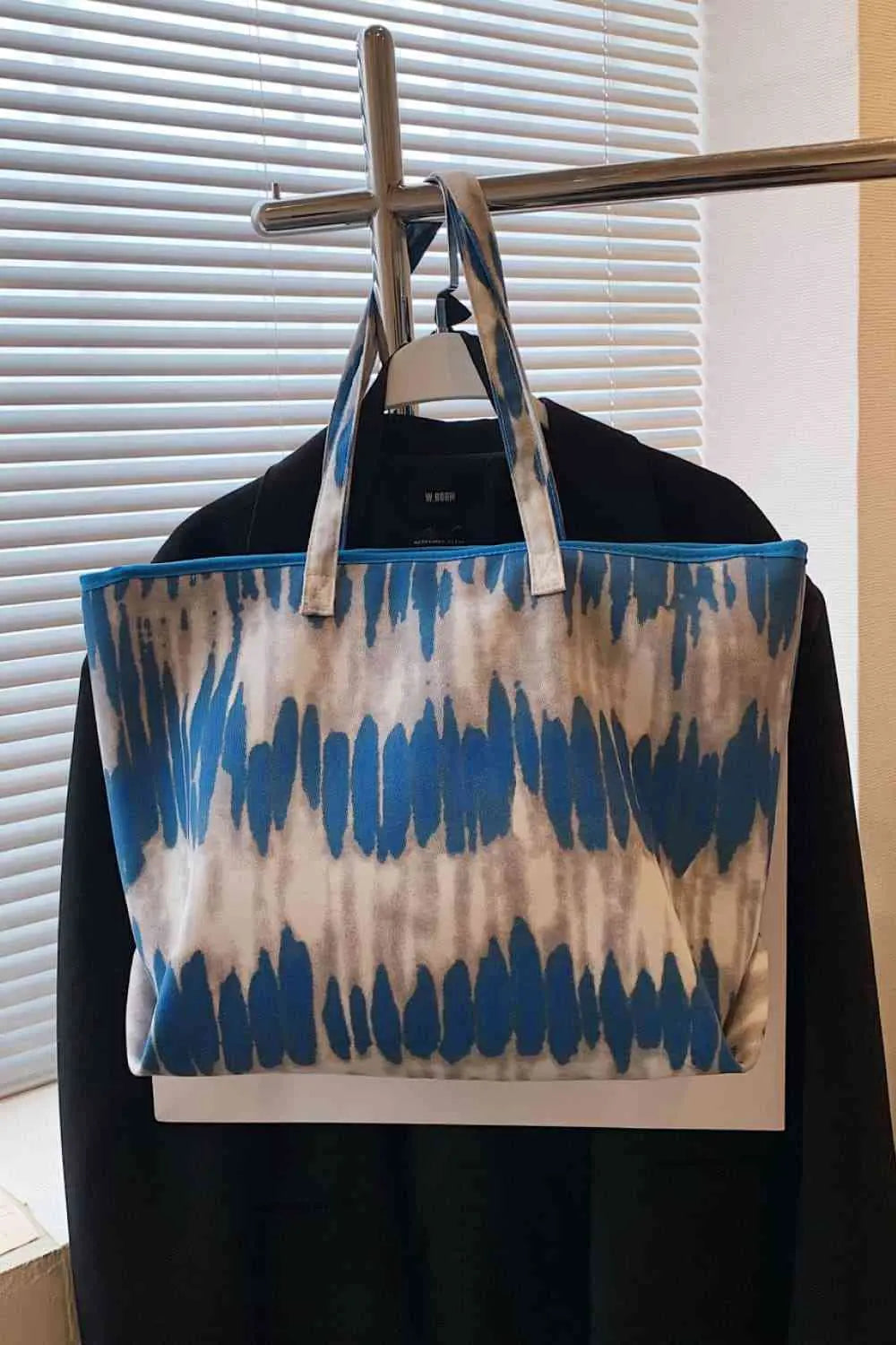 Printed PU Leather Tote Bag Bazaarbey