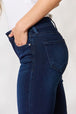   Mid Rise Flare Jeans Trendsi