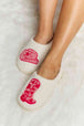 dy Printed Plush Slide Slippers Trendsi