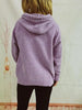 Drawstring Long Sleeve  Hooded Sweater Bazaarbey