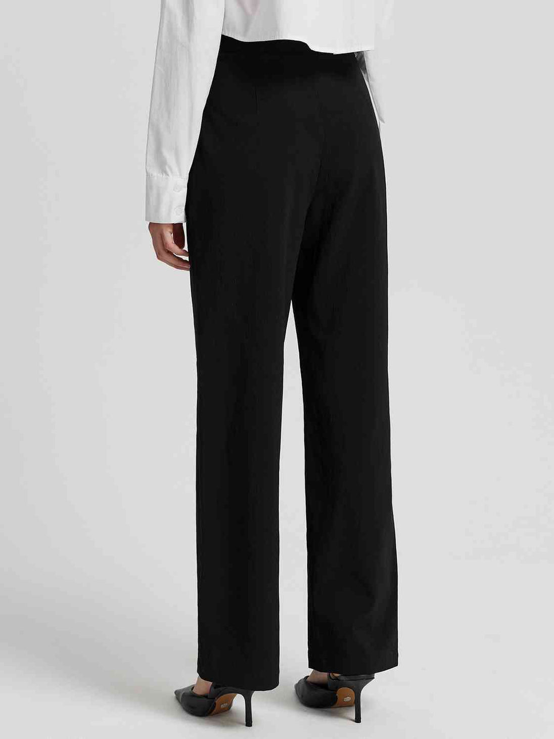 High Waist Straight Pants Bazaarbey