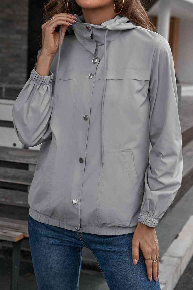 Button-Down Long Sleeve Sports Jacket Bazaarbey