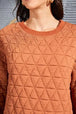 Long Sleeve Round Neck Top Bazaarbey