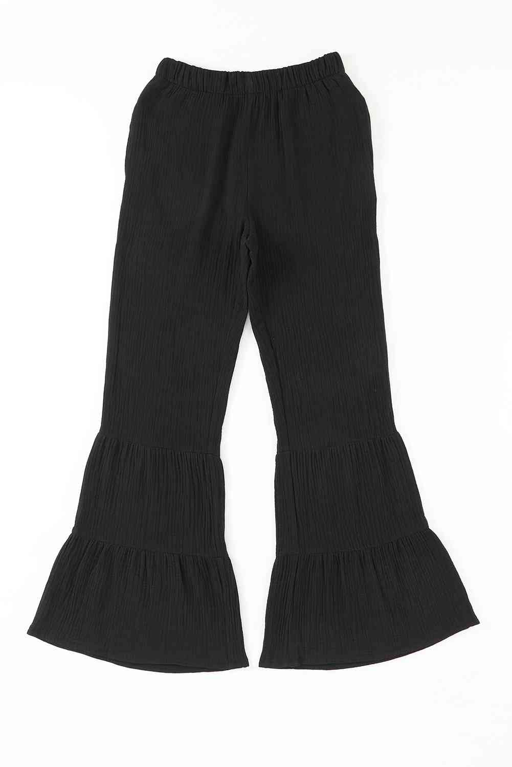 Long Flare Pants with Pocket Bazaarbey