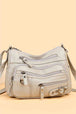 Multi-Pocket PU Leather Crossbody Bag Bazaarbey