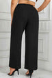 Plus Size High Waist Wide Pants Bazaarbey