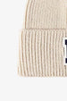 Letter Patch Cuffed Knit Beanie Trendsi