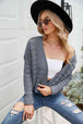  Cuffed Cropped Cardigan Bazaarbey